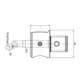 Fine-Boring BFD-H Series BFD-10CKB4-EW BFD-12CKB5-EW - Big-tools Industrial Supply Tools for Metal Cutting